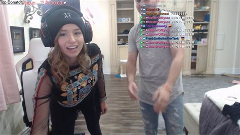 Pokimane twerk on her livestream .